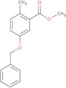 5-Benzyloxy-2-methylbenzoic acid methyl ester