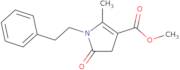 Methyl 2-methyl-5-oxo-1-(2-phenylethyl)-4,5-dihydro-1H-pyrrole-3-carboxylate