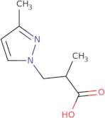 2-Methyl-3-(3-methyl-1H-pyrazol-1-yl)propanoic acid