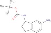 (6-Amino-indan-1-yl)-carbamic acid tert-butyl ester