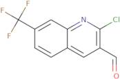 2-Chloro-7-(trifluoromethyl)quinoline-3-carbaldehyde