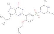 (3R,5S)-5-(3,5-Dimethyl-2-propoxy)-3-isobutyl sildenafil