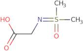 2-[[Dimethyl(oxo)-lambda6-sulfanylidene]amino]acetic acid