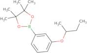 2-(3-(See-butoxy)phenyl)-4,4.5,5-tetramethyl-1.3.2-dioxaborolane