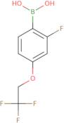 [2-Fluoro-4-(2,2,2-trifluoroethoxy)phenyl]boronic acid