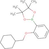 2-(2-Cyclohexylmethoxy-phenyl)-4,4,5,5-tetramethyl-[1,3,2]dioxaborolane