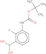 (3-{[(tert-Butoxy)carbonyl]amino}-2-fluorophenyl)boronic acid