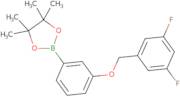 2-{3-[(3,5-Difluorophenyl)methoxy]phenyl}-4,4,5,5-tetramethyl-1,3,2-dioxaborolane