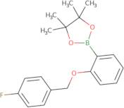 1,3,2-Dioxaborolane, 2-[2-[(4-fluorophenyl)methoxy]phenyl]-4,4,5,5-tetramethyl