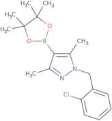 1-(2-Chloro-benzyl)-3,5-dimethyl-4-(4,4,5,5-tetramethyl-[1,3,2]dioxaborolan-2-yl)-1H-pyrazole