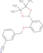 3-[2-(4,4,5,5-Tetramethyl-[1,3,2]dioxaborolan-2-yl)-phenoxymethyl]-benzonitrile