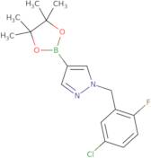 1-(5-Chloro-2-fluoro-benzyl)-4-(4,4,5,5-tetramethyl-[1,3,2]dioxaborolan-2-yl)-1H-pyrazole