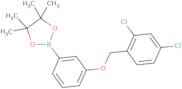 2-{3-[(2,4-Dichlorophenyl)methoxy]phenyl}-4,4,5,5-tetramethyl-1,3,2-dioxaborolane