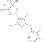 1-(2,3-Difluoro-benzyl)-3,5-dimethyl-4-(4,4,5,5-tetramethyl-[1,3,2]dioxaborolan-2-yl)-1H-pyrazole