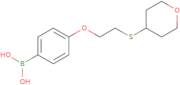 (4-[2-(Oxan-4-ylsulfanyl)ethoxy]phenyl)boranediol