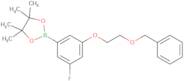 3-[2-(Benzyloxy)ethoxy]-5-fluorophenylboronic acid pinacol ester