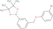 2-{3-[(3-Bromophenoxy)methyl]phenyl}-4,4,5,5-tetramethyl-1,3,2-dioxaborolane