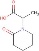 2-(2-Oxopiperidin-1-yl)propanoic acid