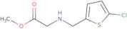 Methyl 2-{[(5-chlorothiophen-2-yl)methyl]amino}acetate