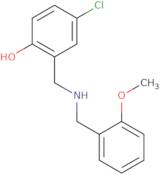 4-Chloro-2-{[(2-methoxybenzyl)amino]methyl}phenol