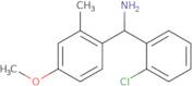 (2-Chlorophenyl)(4-methoxy-2-methylphenyl)methanamine