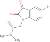 2-(5-Bromo-2,3-dioxo-2,3-dihydro-1H-indol-1-yl)-N,N-dimethylacetamide