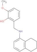 2-Methoxy-6-[(5,6,7,8-tetrahydronaphthalen-1-ylamino)methyl]phenol