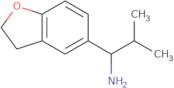 1-(2,3-Dihydro-1-benzofuran-5-yl)-2-methylpropan-1-amine