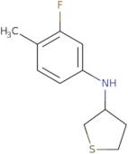 N-(3-Fluoro-4-methylphenyl)thiolan-3-amine