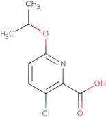 3-Chloro-6-(propan-2-yloxy)pyridine-2-carboxylic acid