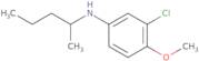 3-Chloro-4-methoxy-N-(pentan-2-yl)aniline