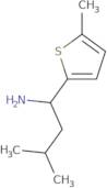 3-Methyl-1-(5-methylthiophen-2-yl)butan-1-amine