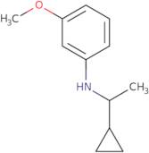 N-(1-Cyclopropylethyl)-3-methoxyaniline