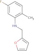 5-Fluoro-N-(furan-2-ylmethyl)-2-methylaniline