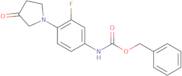 Benzyl 3-fluoro-4-(3-oxopyrrolidin-1-yl)phenylcarbamate