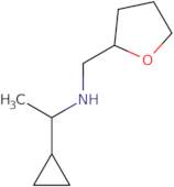 (1-Cyclopropylethyl)(oxolan-2-ylmethyl)amine