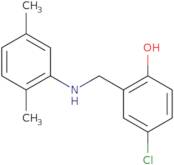 4-Chloro-2-{[(2,5-dimethylphenyl)amino]methyl}phenol