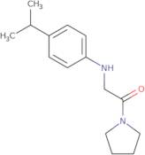 2-{[4-(Propan-2-yl)phenyl]amino}-1-(pyrrolidin-1-yl)ethan-1-one