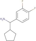 1-Cyclopentyl-1-(3,4-difluorophenyl)methanamine