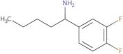 1-(3,4-Difluorophenyl)pentylamine