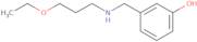 3-{[(3-Ethoxypropyl)amino]methyl}phenol