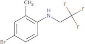 4-Bromo-2-methyl-N-(2,2,2-trifluoroethyl)aniline