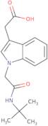 2-{1-[(tert-Butylcarbamoyl)methyl]-1H-indol-3-yl}acetic acid