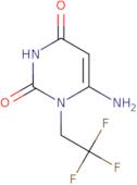 6-Amino-1-(2,2,2-trifluoroethyl)-1,2,3,4-tetrahydropyrimidine-2,4-dione