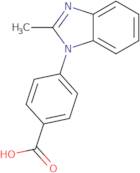 4-(2-Methyl-1H-benzo[D]imidazol-1-yl)benzoic acid