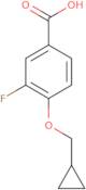 4-(cyclopropylmethoxy)-3-fluorobenzoic acid