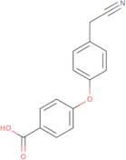 4-[4-(Cyanomethyl)phenoxy]benzoic acid