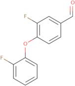 3-Fluoro-4-(2-fluorophenoxy)benzaldehyde