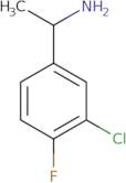 1-(3-Chloro-4-fluorophenyl)ethan-1-amine