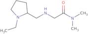 2-{[(1-Ethylpyrrolidin-2-yl)methyl]amino}-N,N-dimethylacetamide